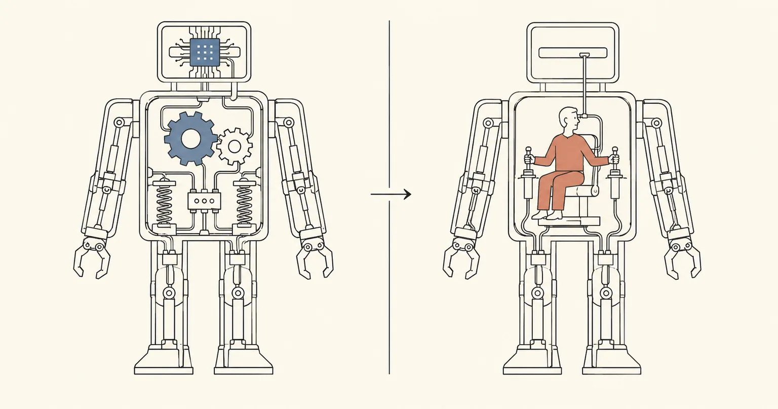 Human substituted for AI in an evaluation